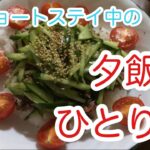 【アラフィフ 実家暮らし】母がいないショートステイ中の夕飯ひとり飯/チュート徳井さん/在宅介護/要介護5