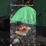 【道志村】【ソロキャンプ】【woodsman campground】【】