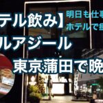 【ホテル飲み】ホテルアジール東京蒲田で、名物のツマミを買って1人晩酌！【一人飲み】