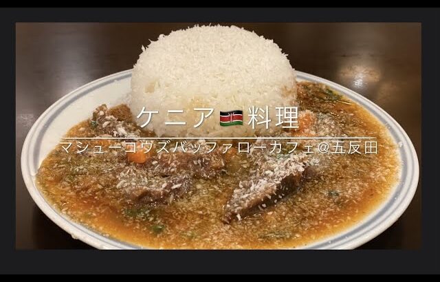 【アフリカ料理|ケニア料理|おひとりさまにもオススメ@五反田】お料理で世界旅行！サラダ・メイン・紅茶がついて1,200円でした！