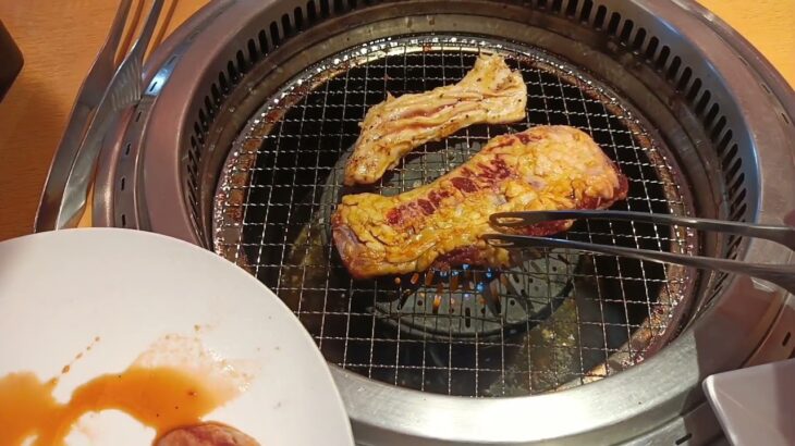 【ぼっち飯】一人焼肉で大食い、焼肉きんぐ、キングコース