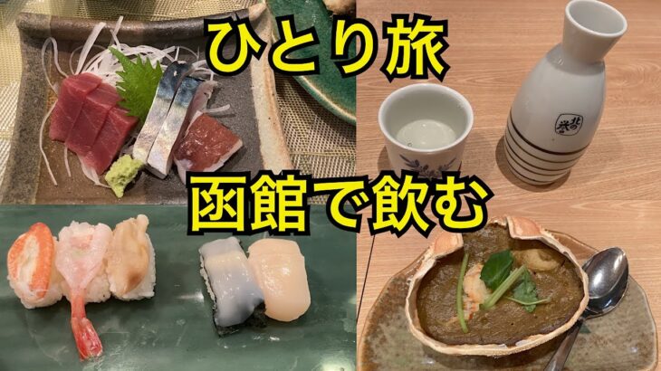 vlog函館ひとり旅🍶日本酒を飲みすぎてしまった…