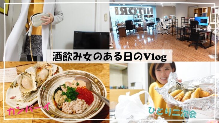 【vlog】ニトリで買い物/魅惑の痛風飯/ はしご酒/ひとり二次会_リニューアルした寝室公開♪