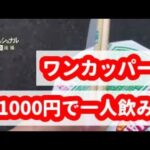 【一人飲み】1000円でできる飲み会