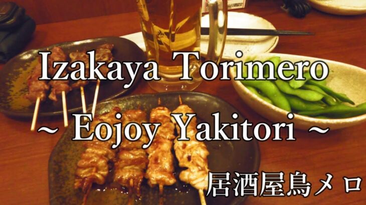 [ 4k Cinematic ] [ 焼鳥 ] 藤沢の居酒屋 3代目鳥メロにて一人飲み。 ( Japanese Izakaya Torimero at Fujisawa )