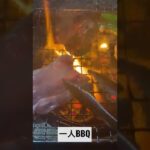 真冬に外で一人焼き肉。#shorts #焼肉#BBQ#冬#ASMR