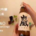 一人飲み 日本酒 巖  群馬県 あげうどん SAKE Nihonshu IWAO Gunma Fried noodle 사케 니혼슈 이와오 군마 우동튀김 ASMR