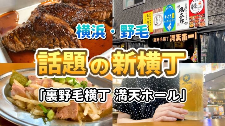 【野毛】大阪西成もつ肉商店 / 裏野毛 満天ホールで昼飲みする