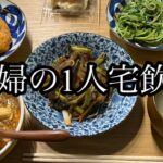 【一人ご飯】主婦の宅飲み