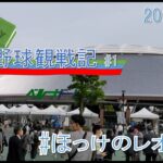 【Vlog】お1人さま野球観戦in西武ドーム20220506