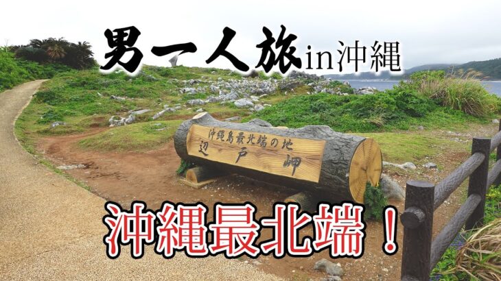 【男一人旅】沖縄編　辺戸岬！　山羊料理！