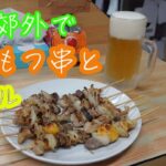 【一人飲み】札幌郊外で美味しいモツ串とビール