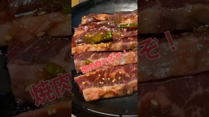 安楽亭で一人焼肉😮