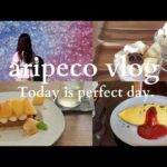 #vlog おうちカフェでお菓子作り🍑|社会人olのおひとりさま休日の過ごし方🌿|渋谷・祐天寺のおすすめカフェ☕|日本一のオムライスに出会う🍳