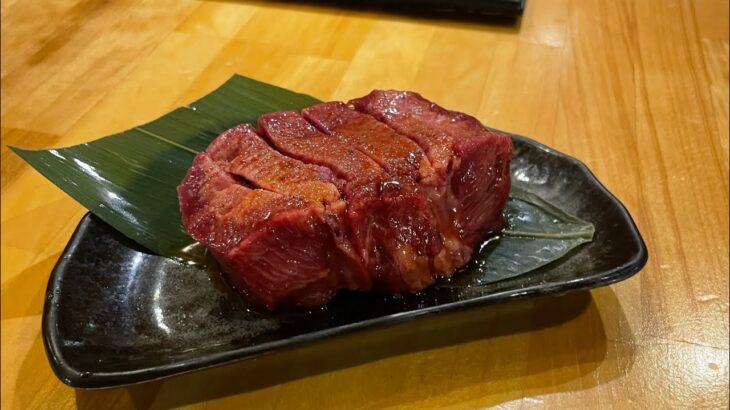 茨城グルメ【肉厚牛タンと希少部位焼肉】水戸市さすらいのカンテキ