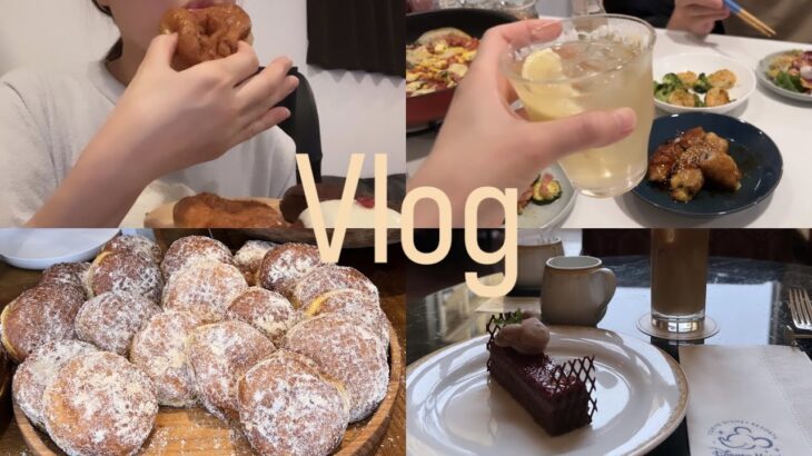 【食べるvlog】おひとりさま休日✌️夜はおつまみたっぷりおうち居酒屋🍺