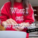 Vlog;What I eat for breakfast?ニューヨーク女一人旅/旅行中の朝ごはん/New York