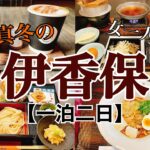 【女一人旅】伊香保温泉/岸権旅館/水沢うどん/バス旅/一人飲み【現実逃避】