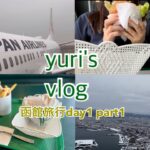 【vlog】おひとりさま函館旅行day1 part1   ラッキーピエロ／函館山ロープウェイ【20代会社員の休日】