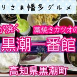 【高知県黒潮町】カツオの藁焼き体験も出来る「黒潮一番館」vlog