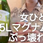 【サイゼ】ひとりでマグナム飲み干した後、中華屋2軒はしごする女。