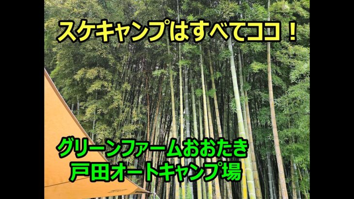 【ソロキャンプ】お気に入りのキャンプ場　グリーンファームおおたき