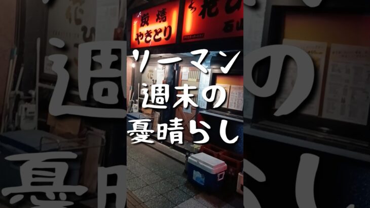 【バーチャル一人飲み】リーマンの週末憂さ晴らし！焼き鳥屋で一人飲み！#焼き鳥屋 #一人飲み #赤ちょうちん#ハイボール #ビール #焼酎 #日本酒 #ホッピー #酒場放浪記 #シャンパン #晩酌