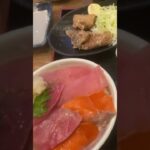 【ぶらりひとり飯】磯丸水産 そばセット 海鮮３色丼　#shorts