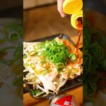 やば！うますぎ！味つけはゆずポン🤤🏕️【おつまみキャンプ飯】豚ロースもやしポン酢 #キャンプ #キャンプ飯 #ソロキャンプ #outdoor #camp #shorts #簡単レシピ