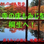 【アラ還おばさんの一人散歩】床もみじを観に、群馬県の宝徳寺へ。床もみじを堪能した後は、「地蔵のこみち」散策でほっこり