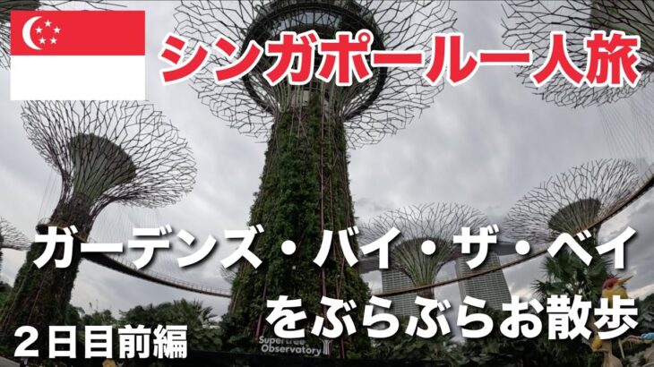 【シンガポール一人旅】ガーデンズ・バイ・ザ・ベイをぶらぶらお散歩【２日目前編】