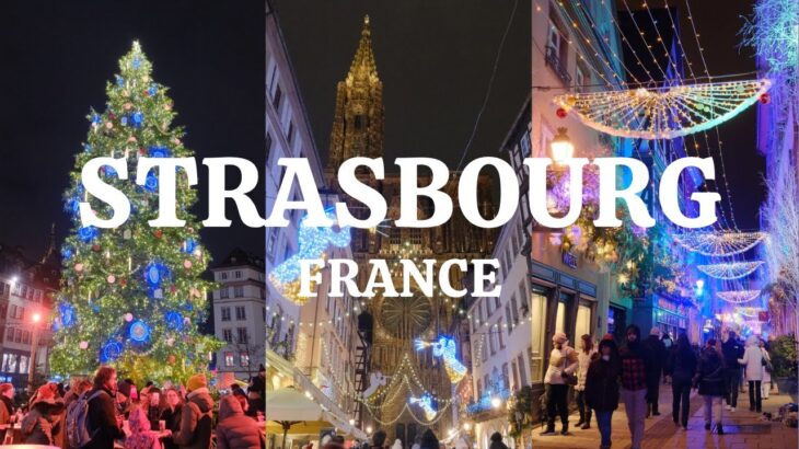 フランス最大級のクリスマスマーケット「ストラスブール」ひとり旅vlog
