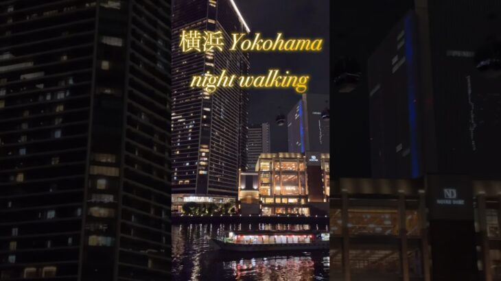 #横浜 #夜景 #散歩 #yokohama #night #walking #散策 #japantravel #saki #彩喜 #一人旅 #女ひとり旅