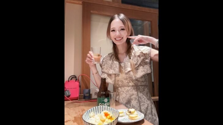 40歳　独身女性の一人宅飲み　深夜1:25スタート笑　昨日は焦ってたかってしまいごめんなさい🙇‍♀️💦