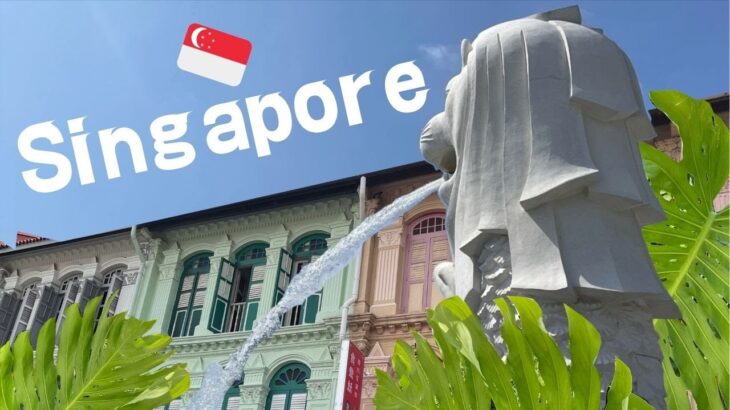 シンガポール🇸🇬女ひとり旅✈️〔1泊2日〕はじめてのSingaporeは魅力がギュッとつまったすごい国だった！！