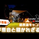 【ソロキャンプ】山形県徳良湖キャンプ場でひとり芋煮会！からの真夜中の招かれざる客に心臓ドキドキの恐怖体験！