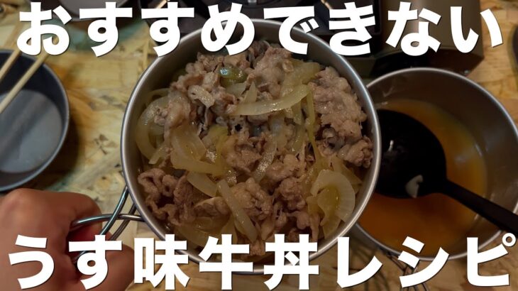 ソロ飯vlog｜昨日の残りで牛丼｜ひとり暮らし　一人前　レシピ　晩ごはん