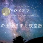 星の王子さまと夜空散歩🤴💫一人でゆっくり癒される至極の時間