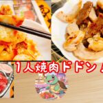 【だいすけの食事】ひとり焼肉をお腹いっぱい食べたぞ！音と楽曲も楽しんでいってね。