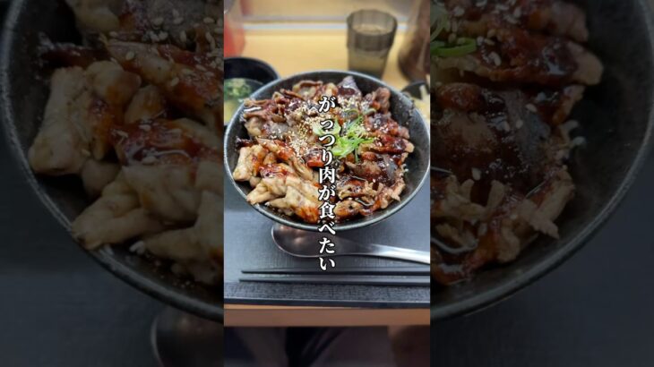 《難波》一人焼肉も寂しいし気軽に食べれる焼肉丼専門店で肉を食べる！ #難波肉劇場