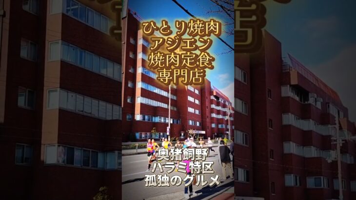 ひとり焼肉アジエン・焼肉定食専門店　人気１番熟成ハラミ定食