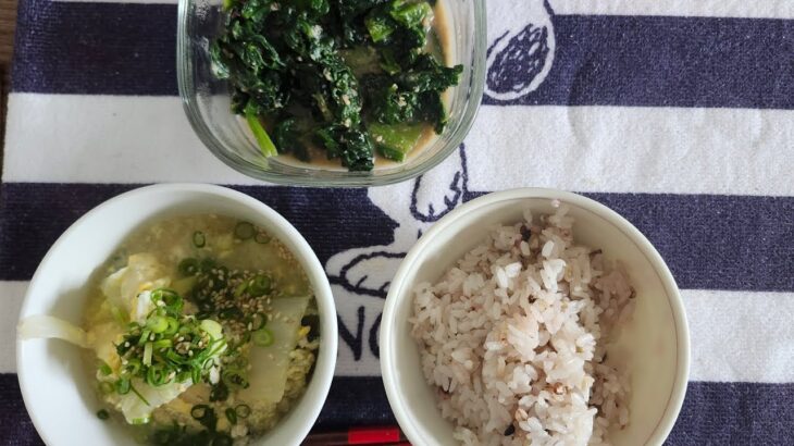 朝飯のような昼飯のような飯ただ食べる　　　　　　#ひとり飯#自炊